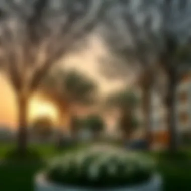 Magnificent The Symbiosis of Trees and Residences in Dubai