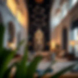 Luxurious interior designs reflecting Dubai's architectural elegance