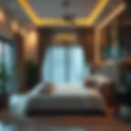 Cozy room interior in Al Nahda, Dubai