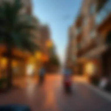 Vibrant Streets of Al Nahda Vibrant streets of Al Nahda showcasing local amenities