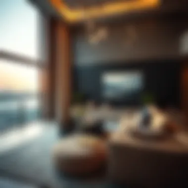 Luxurious Residential Living in Dubai Inside a luxurious residential apartment in Dubai