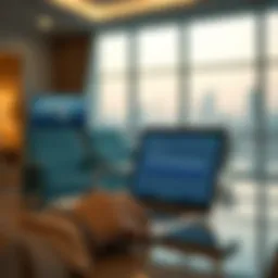 Checking travel status online